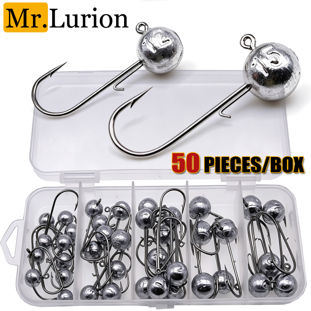 Fishing Hook Offset - Mrlurion box package 1g 2g 3g