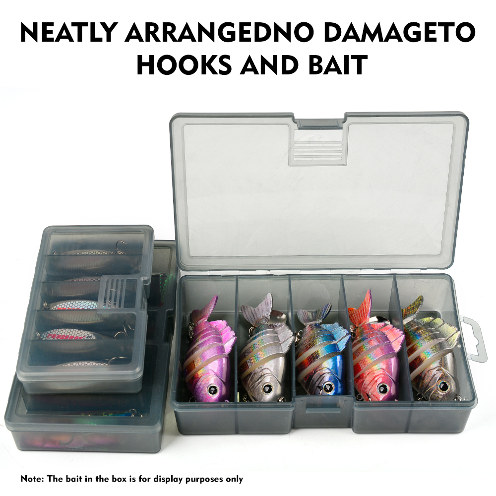 PROBEROS Fishing Tackle Box La - Fishing Hook Size reseña y precio