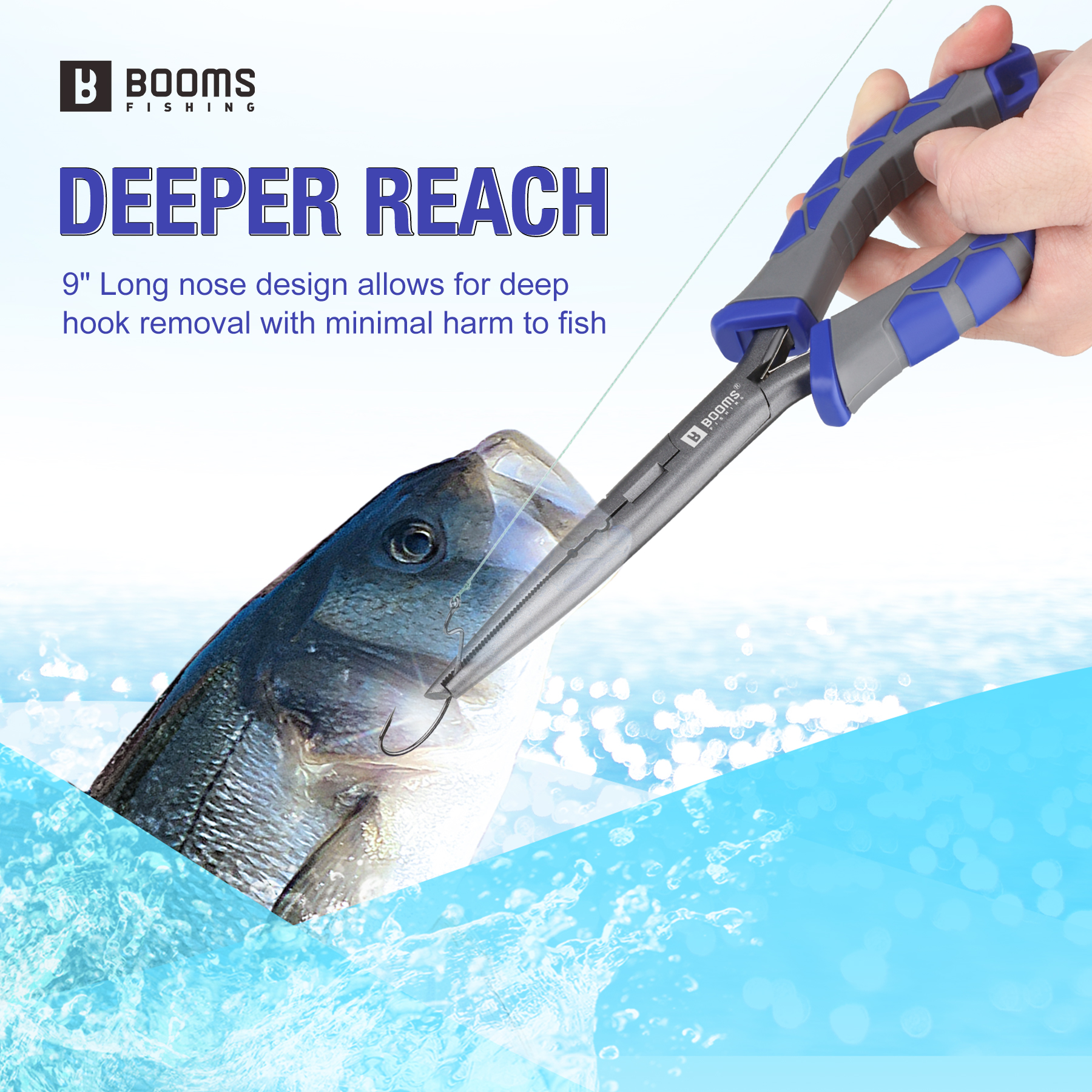 Booms Fishing XW10 23cm Long N - Fishing Hook Sharpener reseña y precio