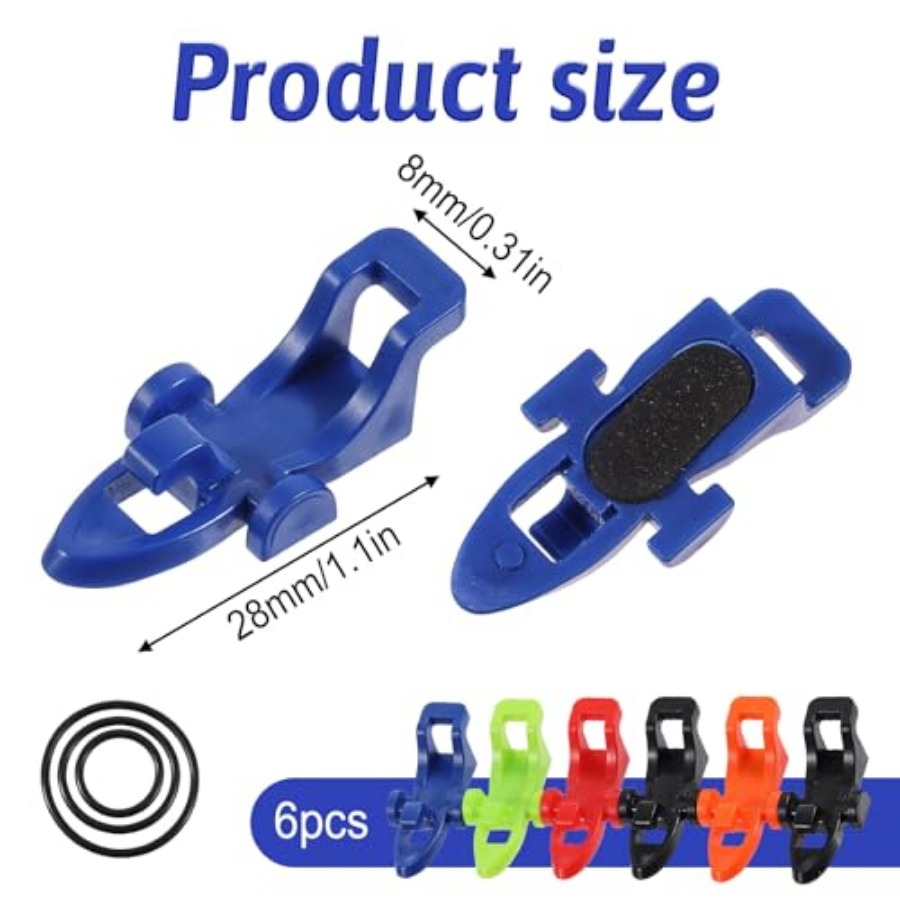6 Sets Fishing Hook Holder, Fi - Fishing Hook Size reseña y precio