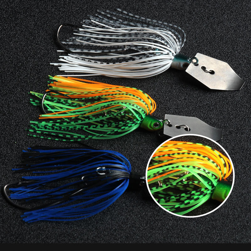 1pc12g Rubber Jig Head Weedles - Fishing Hook Weedless reseña y precio