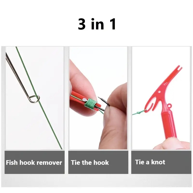 Dual Purpose Quick Tackle Hook - Fishing Hook Sharpener reseña y precio