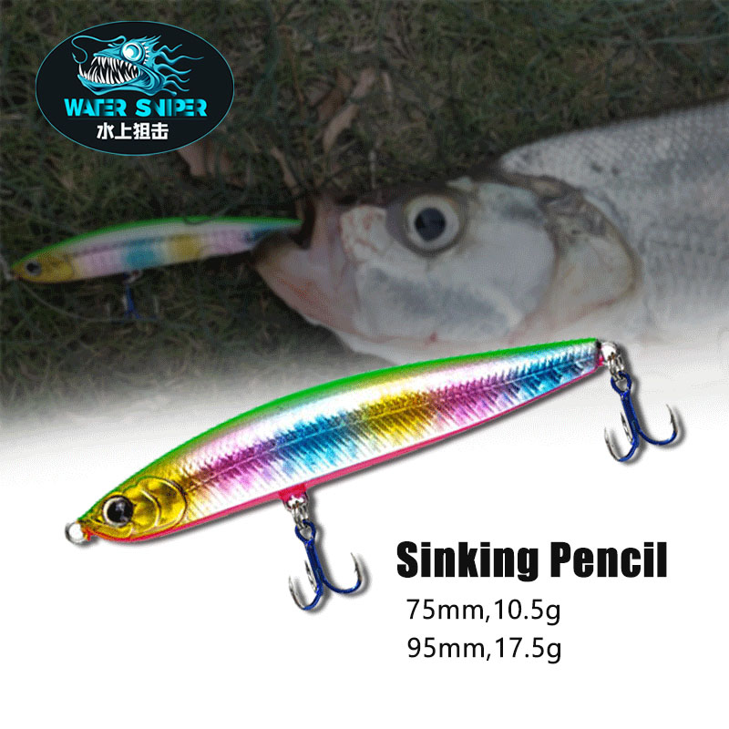 Water Sniper 10.5g 75mm Jerk P - Fishing Hook Treble reseña y precio