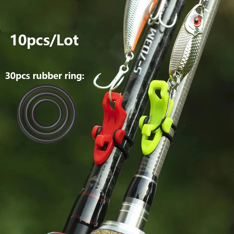 10pcs Fishing Rod Pole Hook Ke - Fishing Hook Jig reseña y precio