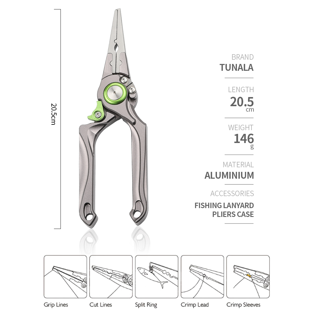 Full Aluminum Hook Removal Sal - Fishing Hook reseña y precio