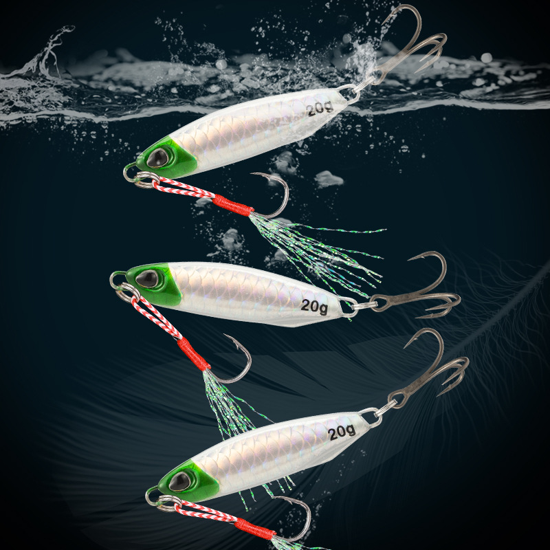 1pcs Metal Cast Jig hooks 20g/ - Fishing Hook Treble reseña y precio