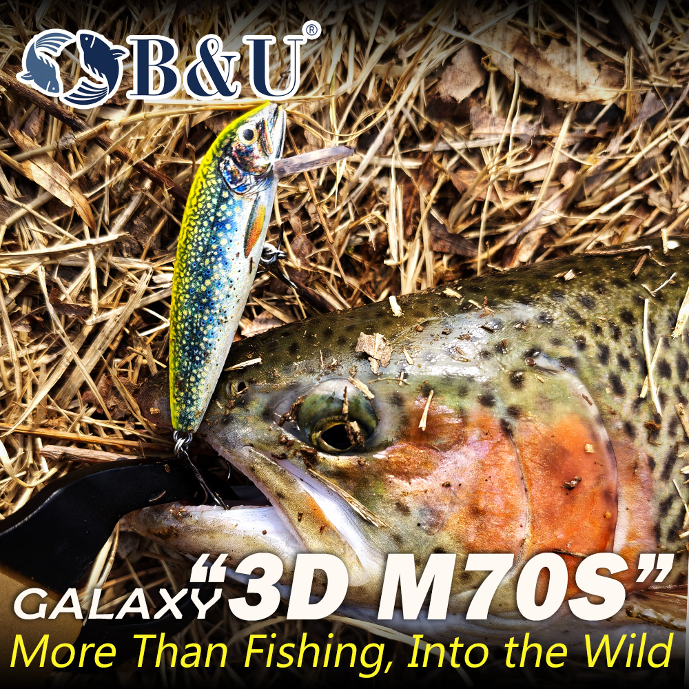 B&U Sinking Minnow Fishing Lur - Fishing Hook Treble reseña y precio