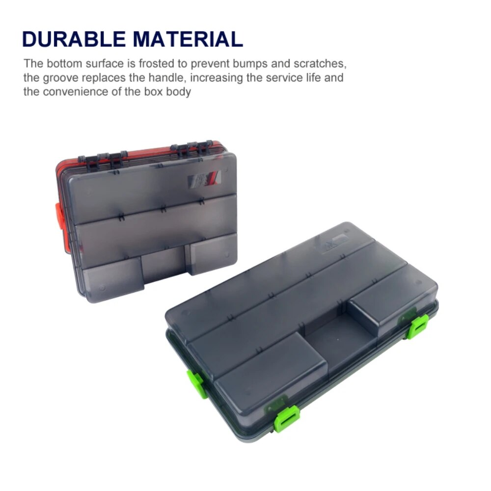 Fishing Tackle Box Large Capac - Fishing Hook Size reseña y precio