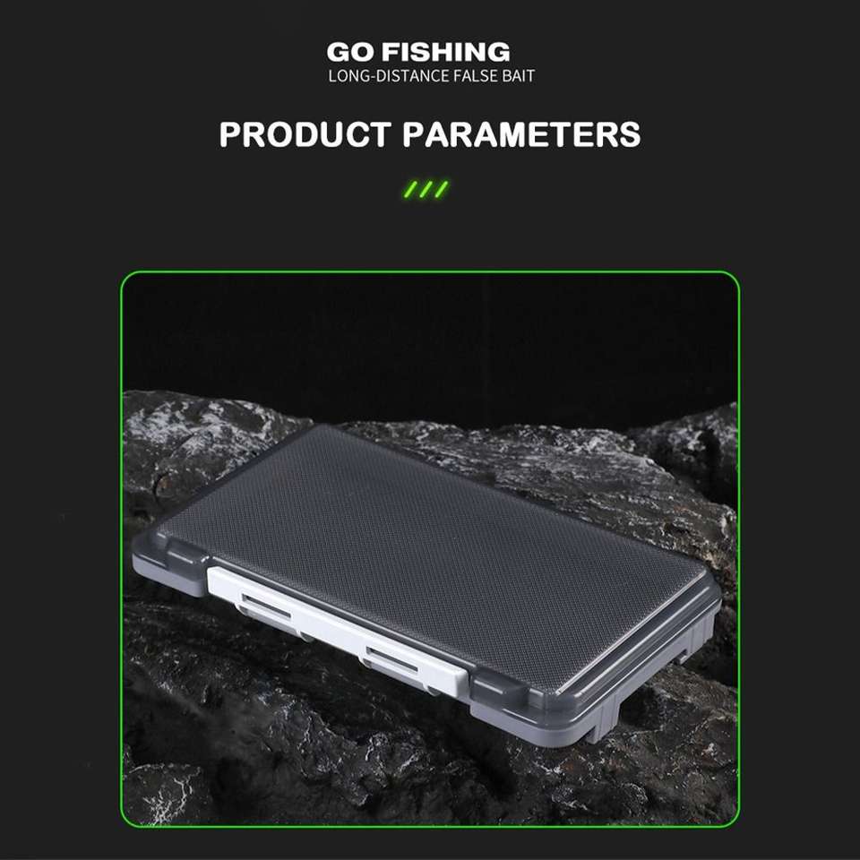 New Plastic Fishing Box Portab - Fishing Hook Jig reseña y precio