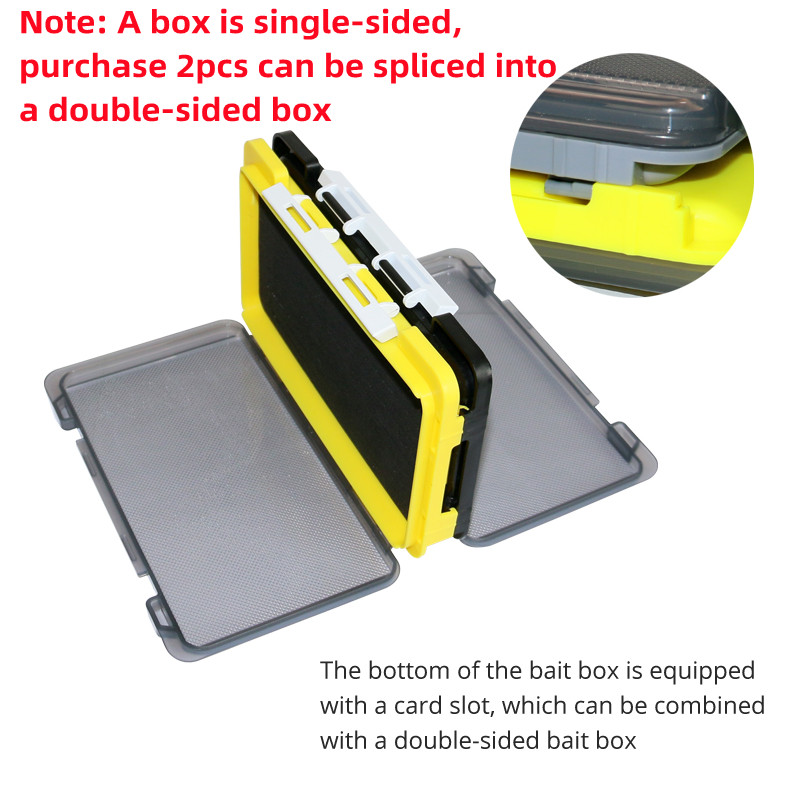 New Plastic Fishing Box Portab - Fishing Hook Jig reseña y precio