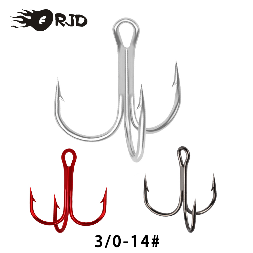 ORJD 10pcs Fishing Hooks Black - Fishing Hook Assortment reseña y precio