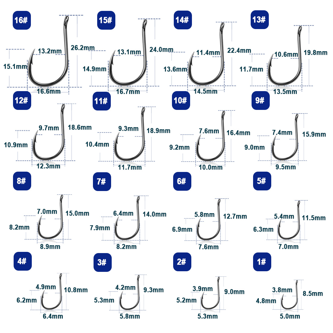 9KM Iseama Fishing Hooks 50~20 - Fishing Hook Assortment reseña y precio