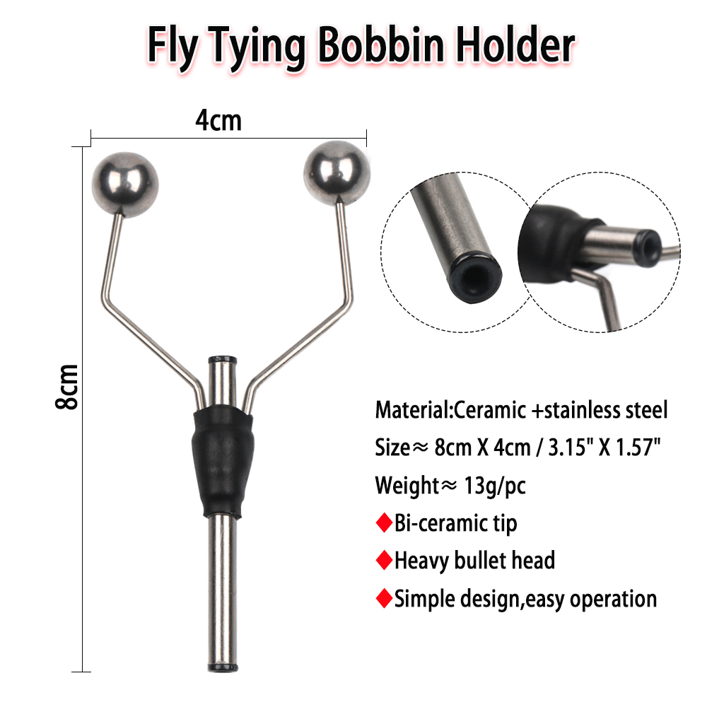 Vampfly Bi-Ceramic Tip Bobbin  - Fishing Hook Stainless Steel reseña y precio